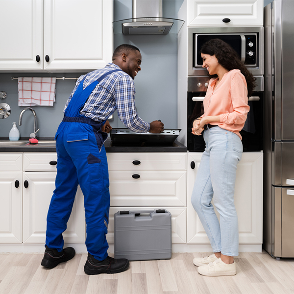 can you provide an estimate for cooktop repair before beginning any work in Centerville MI